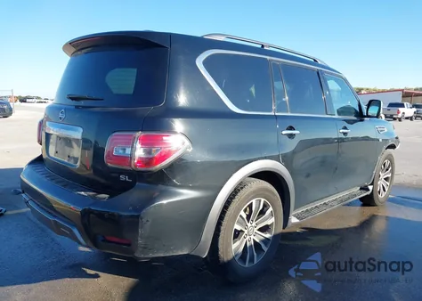 2020 Nissan Armada Sl 4Wd z USA, uszkodzony, nr VIN JN8AY2NC7L9617752